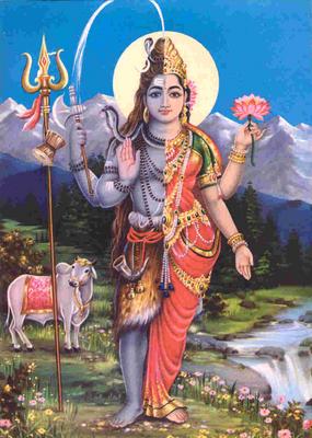 Of Gouri and Shankar in a single form