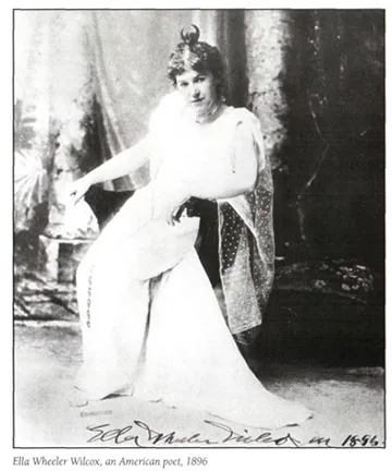 Ella Wheeler Wilcox - Frank Parlato Jr.